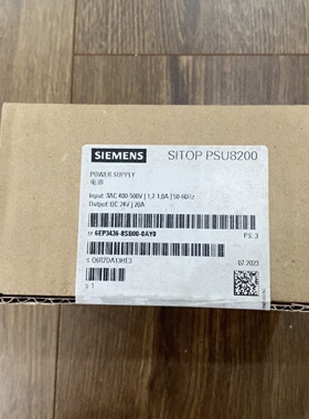 询价-SITOPPSU8200电源型号6EP34368