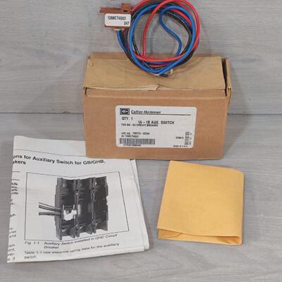CUTLERHAMMER 1A1B AUX. SWITCH FOR GBGC CIRCUIT BREAKER 1288C