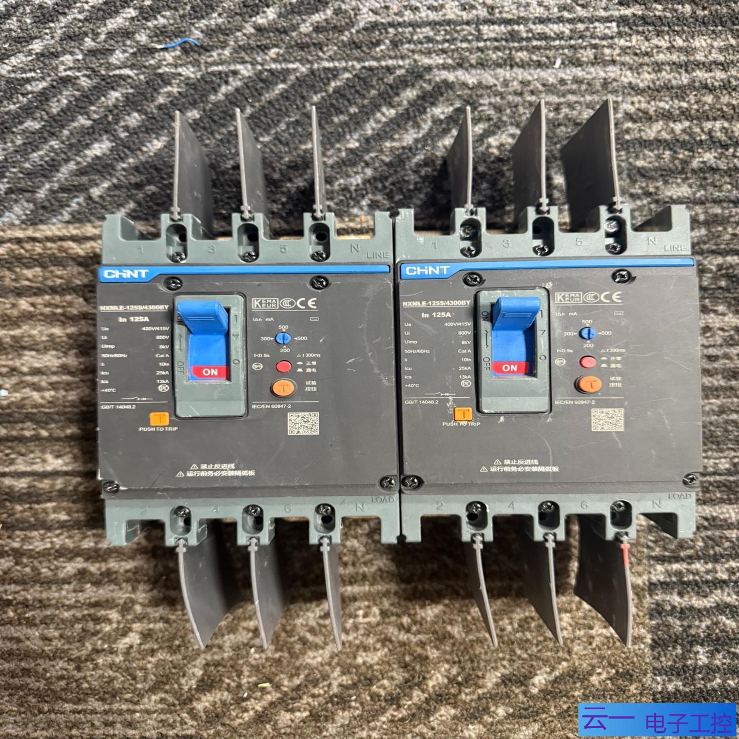 正泰NXMLE-125S4300A漏电断路器125A三；议价