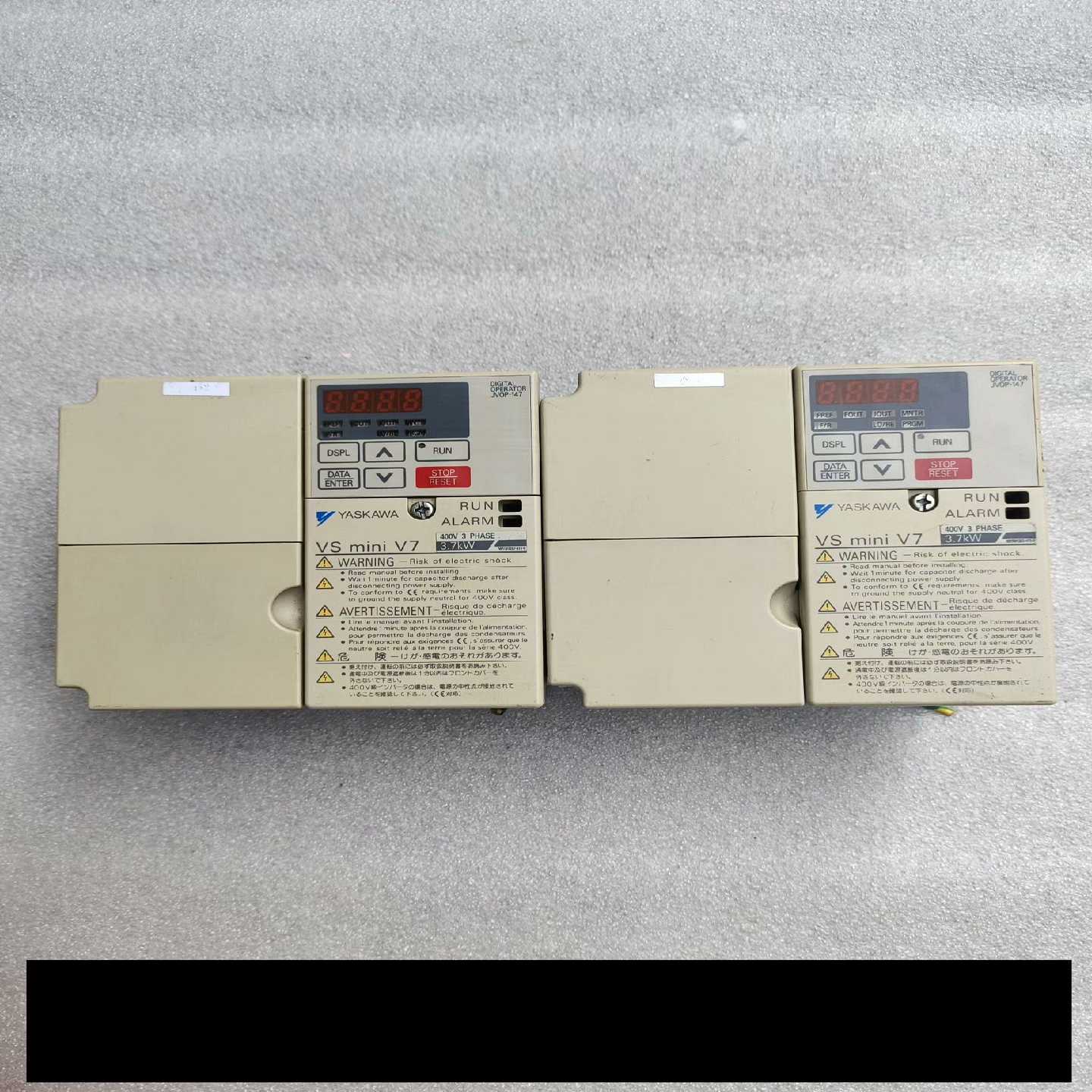 TMT热辊安川V7变频器；5.5KW-议价