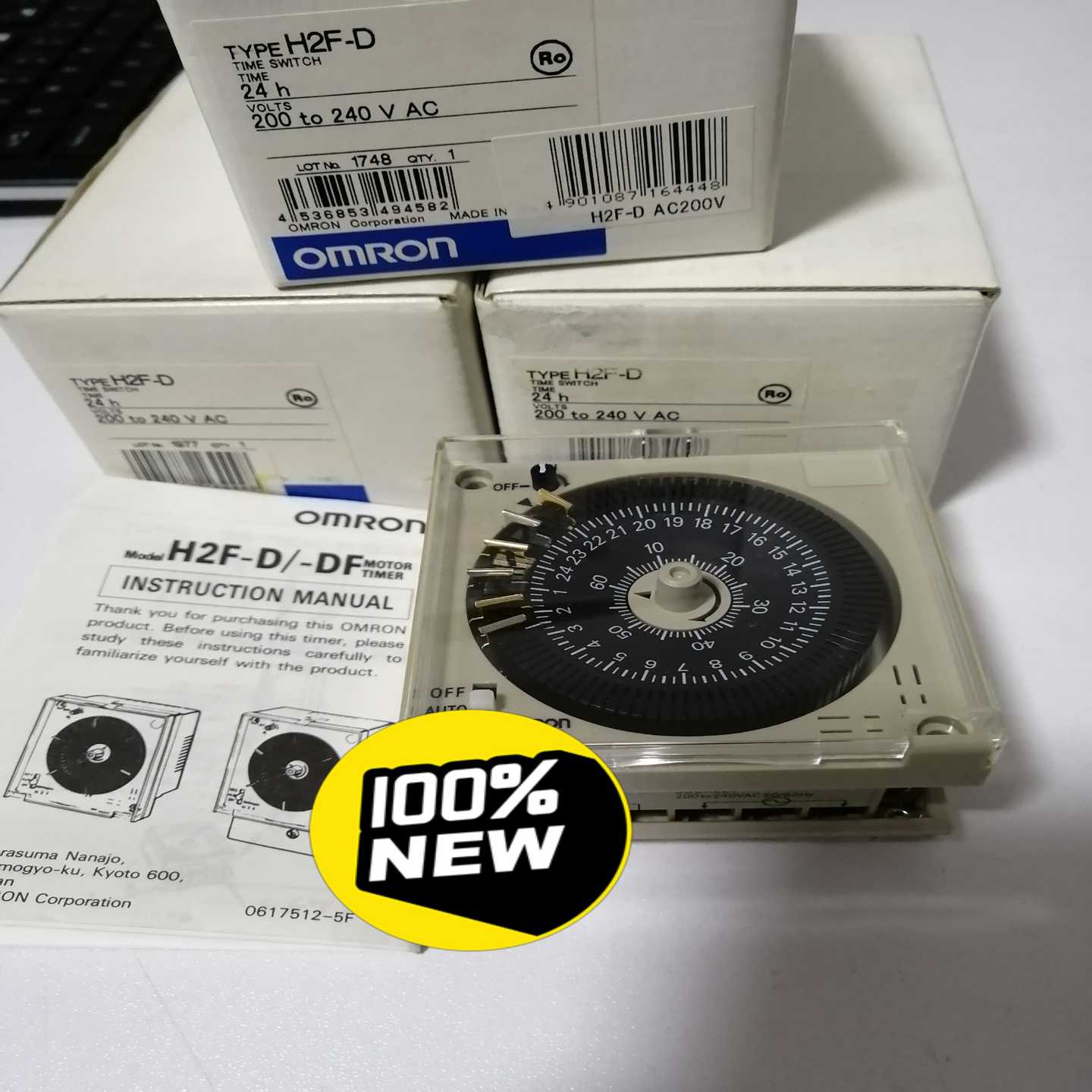 【议价】H2F-D计时器H2F-DAC200240V原适用