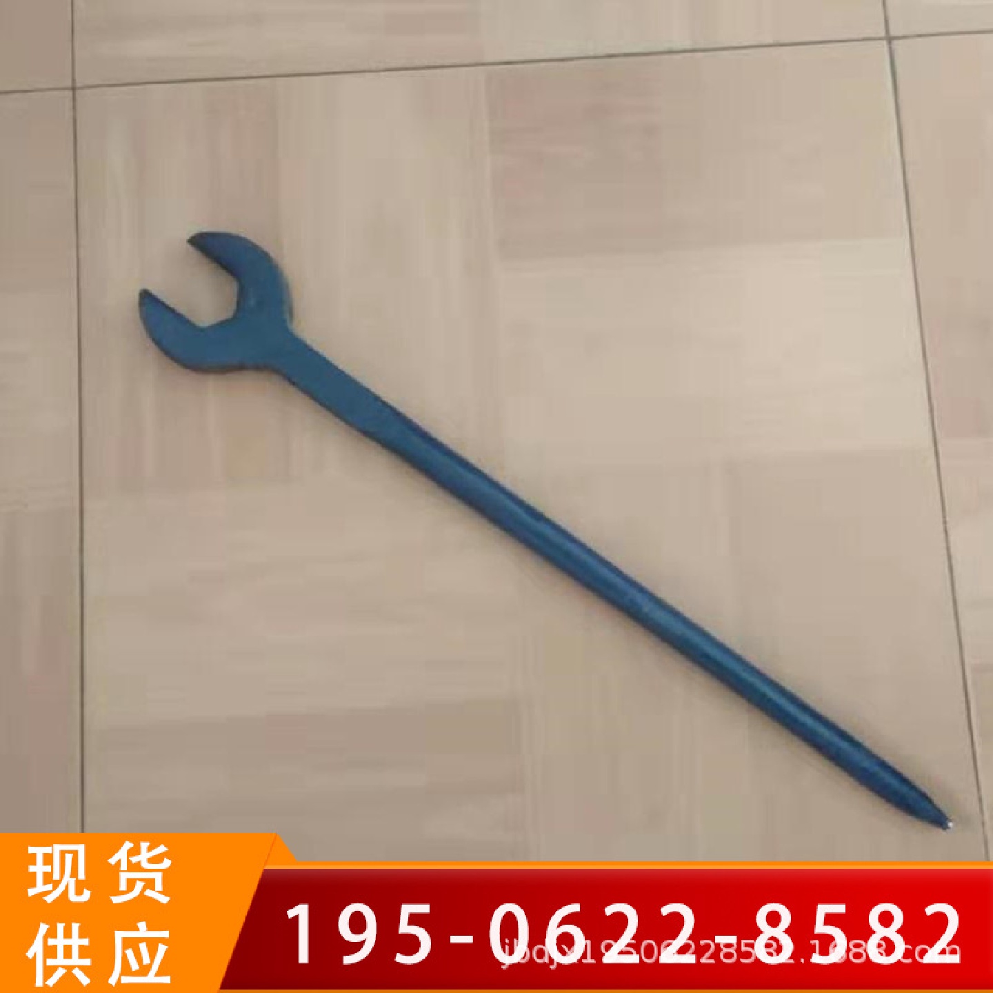 铁路施工呆口扳手轨道矿用螺栓螺母加固直柄单口扳手型号齐全