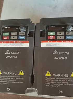C200变频器VFD022CB43A-20两台还有