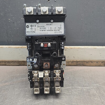 ALLEN BRADLEY 500FEO*930 SIZE 4 STARTER 120V COILNICE TAKEOU