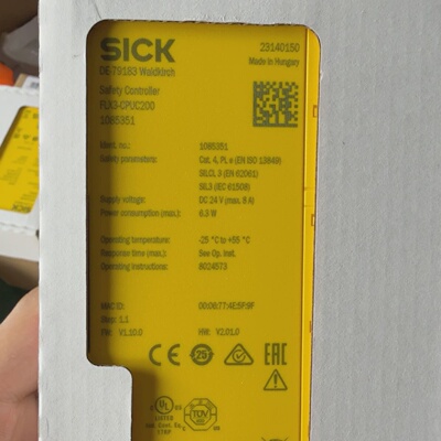 议价The New Sick Safety Controller Flx3Cpuc200 Originally Fr
