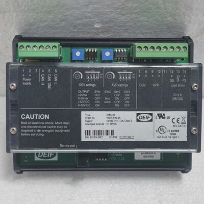 Deif IOM 220  IO Module For Governor ControlAVR