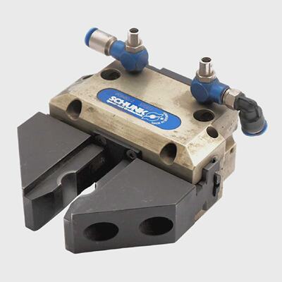 Schunk PGN802 PGN 802 370151 Parallelgreifer mit Anbauteilen