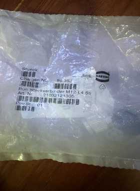 议价HARTING连接器21032121305圆形四芯HARAX