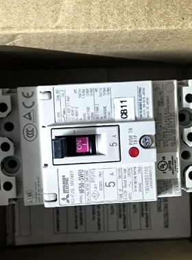 全新日本三菱漏电断路器NF50SVFU3p5A