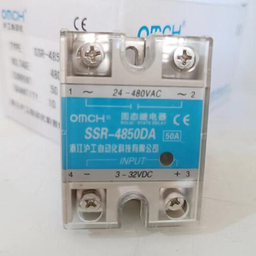 浙江沪工SSR-4850DA  4860DA 4875DA单相固态继电器 直流控交流