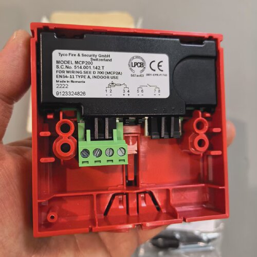 寻《Tyco MCP200 CALL POINT WO BAC