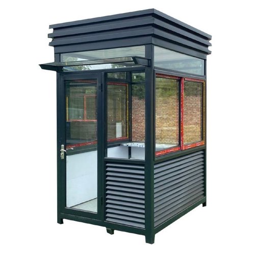 钢结构直角岗亭保安亭可移动门卫值班室景区公园停车场收费亭厂家