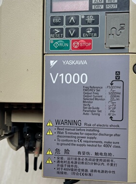 安川V1000变频器CIMRVB4A0004BBA1.5议价