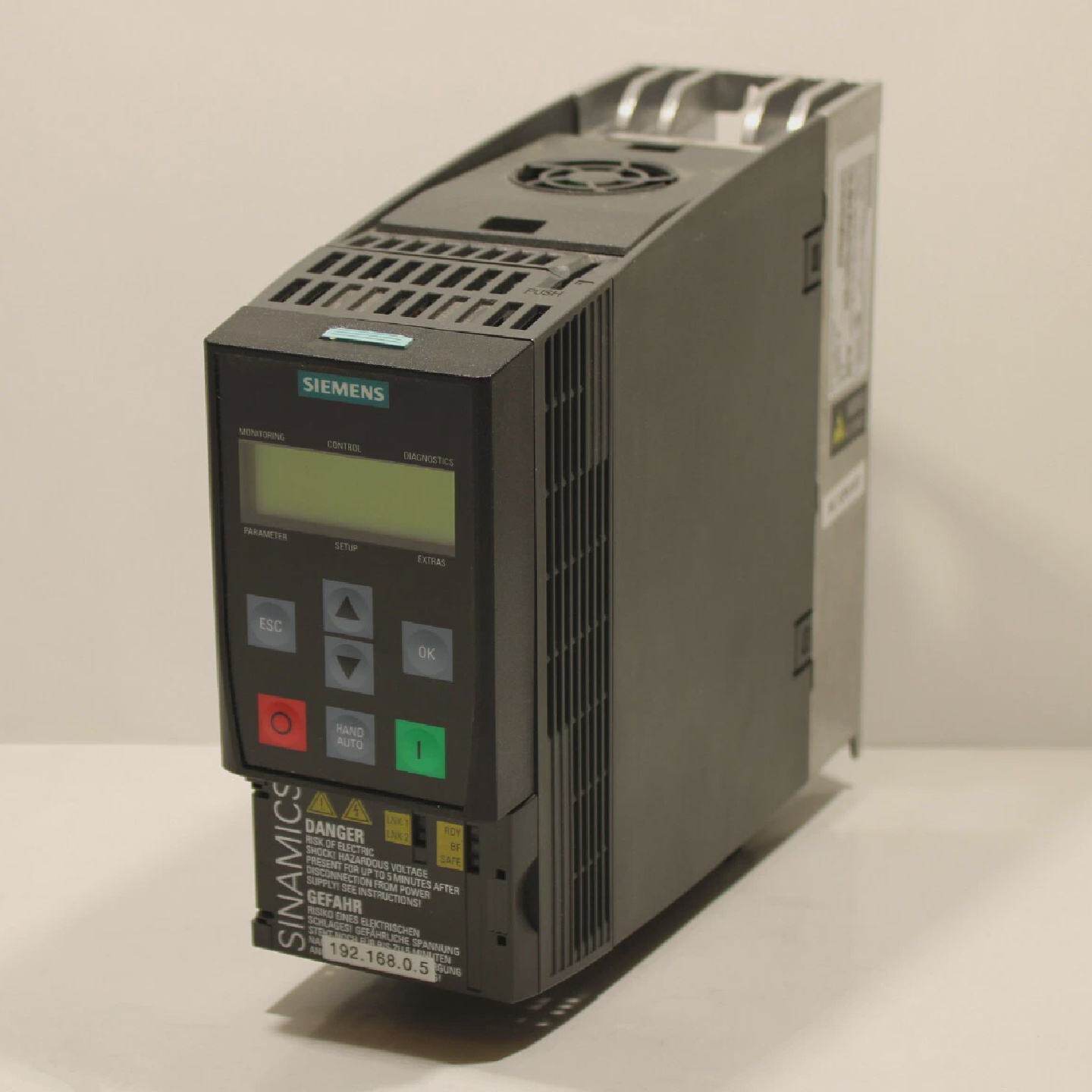 Siemens6SL32101KE118AF1SinamicsDrive银色