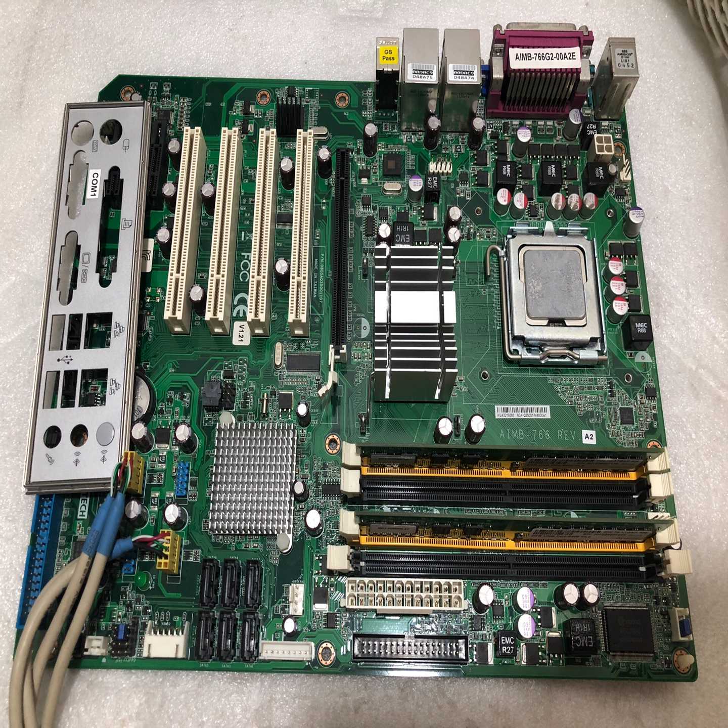 原装研华AIMB-766REV.A2工控机主板原装CP--议价商品