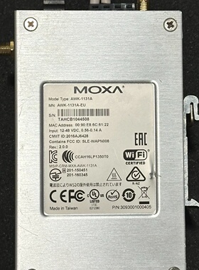 MOXA摩纱AWK1131AEU交换机无线网桥功能包