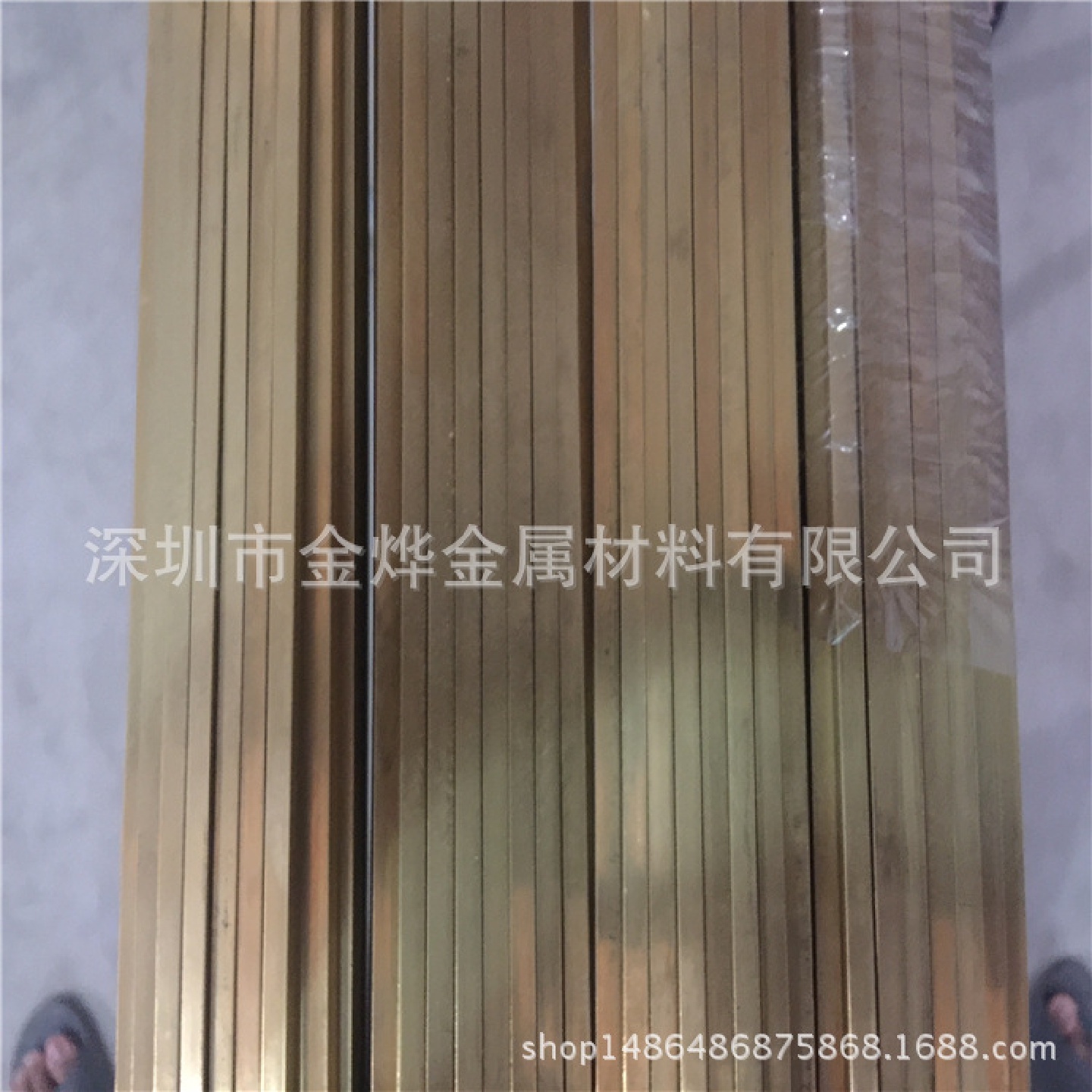 工厂直销金烨铜铝合金材C2680黄铜排AL6061铝排切割排料