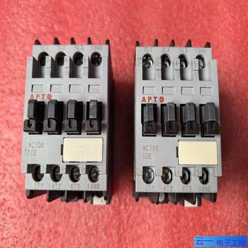 接触器 APT ACT06-10AC24 1NO；议价