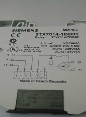 【议价】继电器3TX7014-1BB02适用