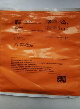 【星慕电子】接近开关  IFS244  IFB3004BBPKG/US-