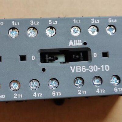 配件原装ABB可逆控制交流线圈接触器VB63010220240V40450Hz议价