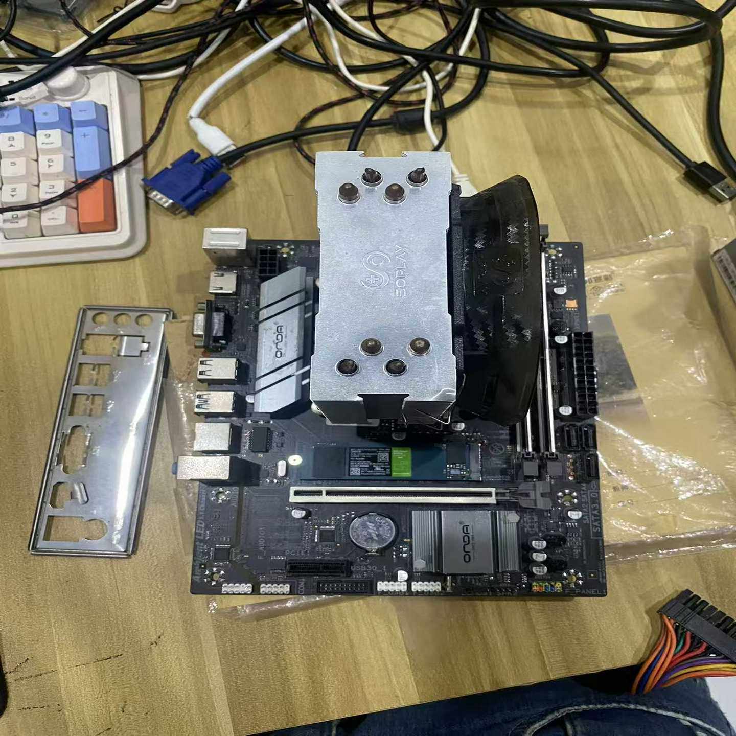 i5-10400fcpu昂达h410sd4主板;台式电--议价商品