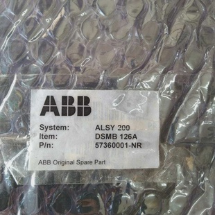 ABB DSMB126A MEMORY BOARD 57360001NR1 DSMB126  NEW WITHOUT B