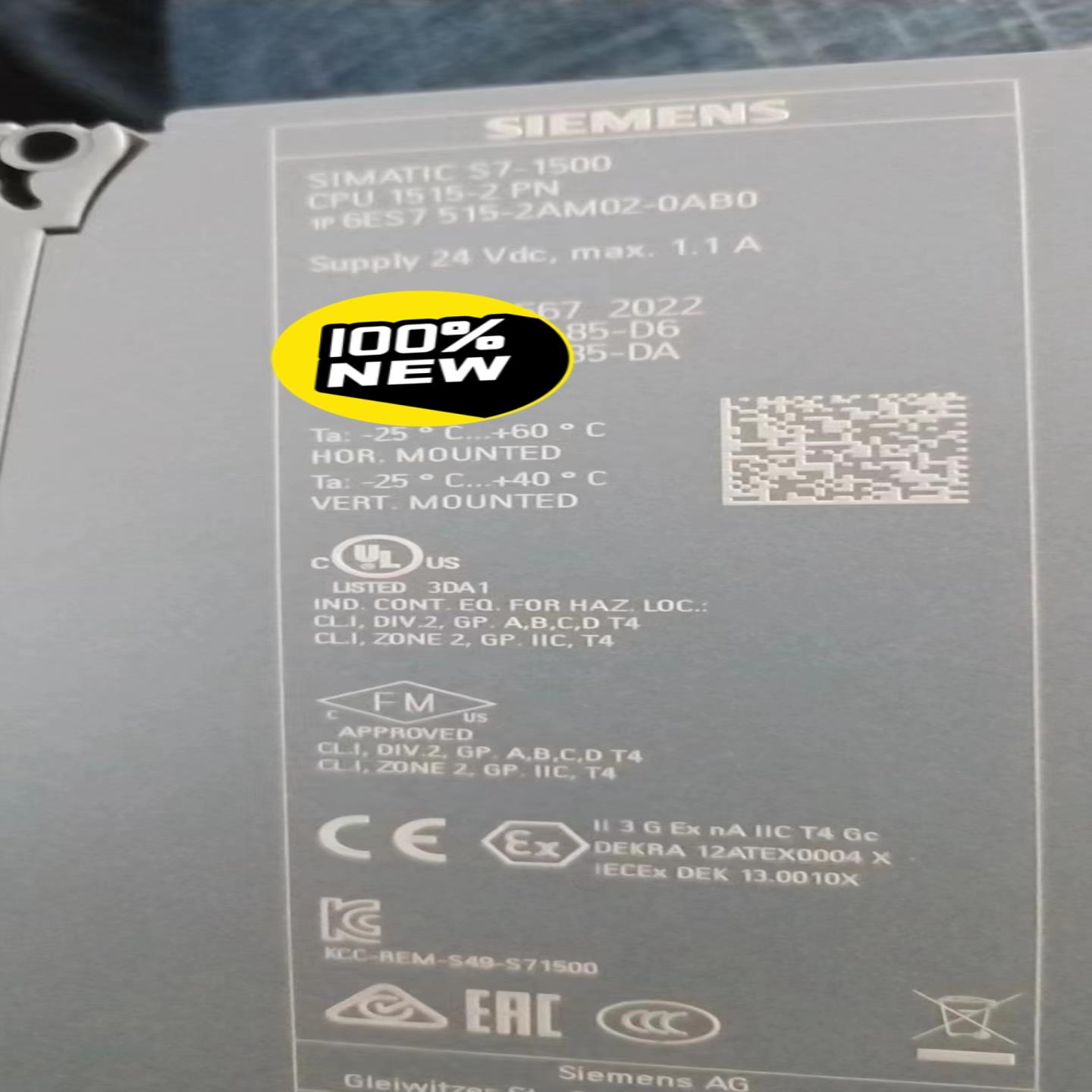 6ES7515-2AM02-0AB022年仅拆封一台便宜询价