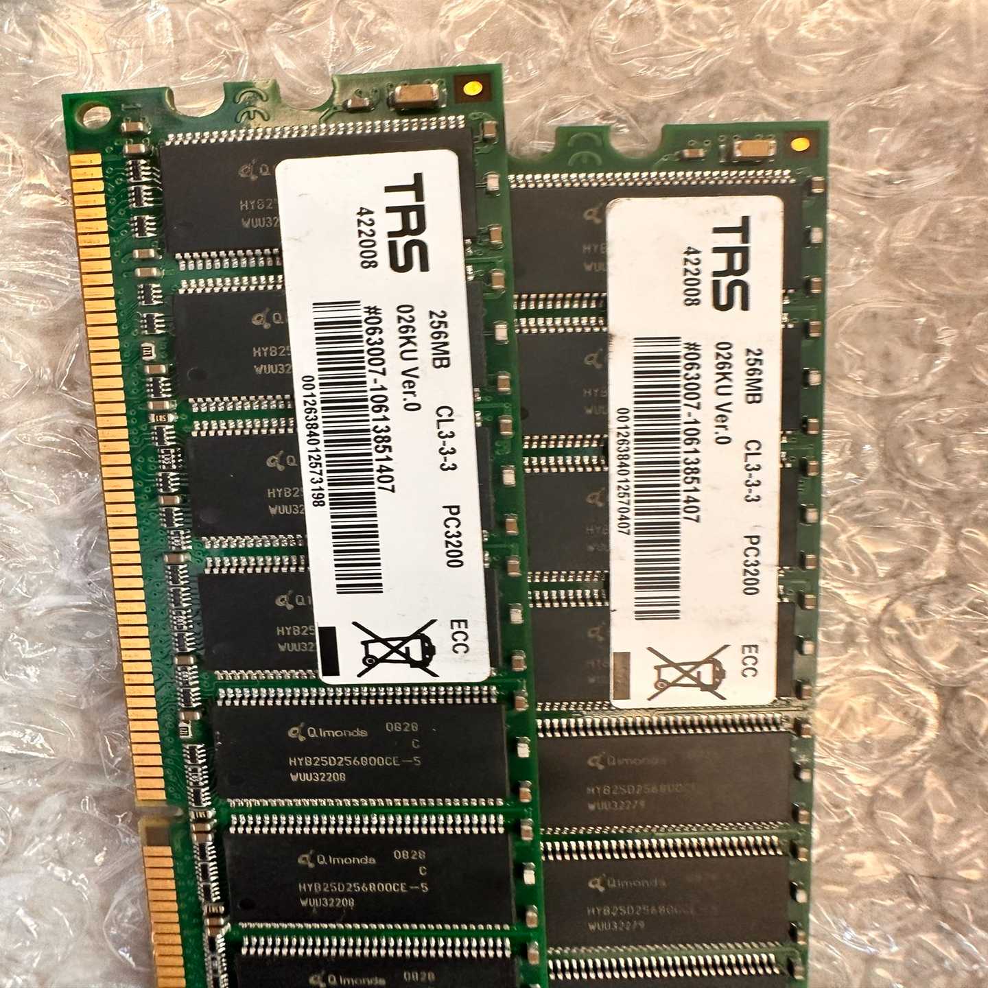 （请询价）库卡机器人KRC2原厂内存条TRS256mbCL3-3