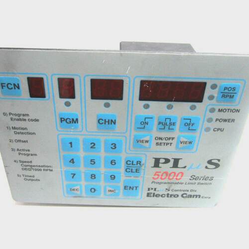 Electro Cam PS502410M09 Plus 5000 Ser. Programmable Limit Sw