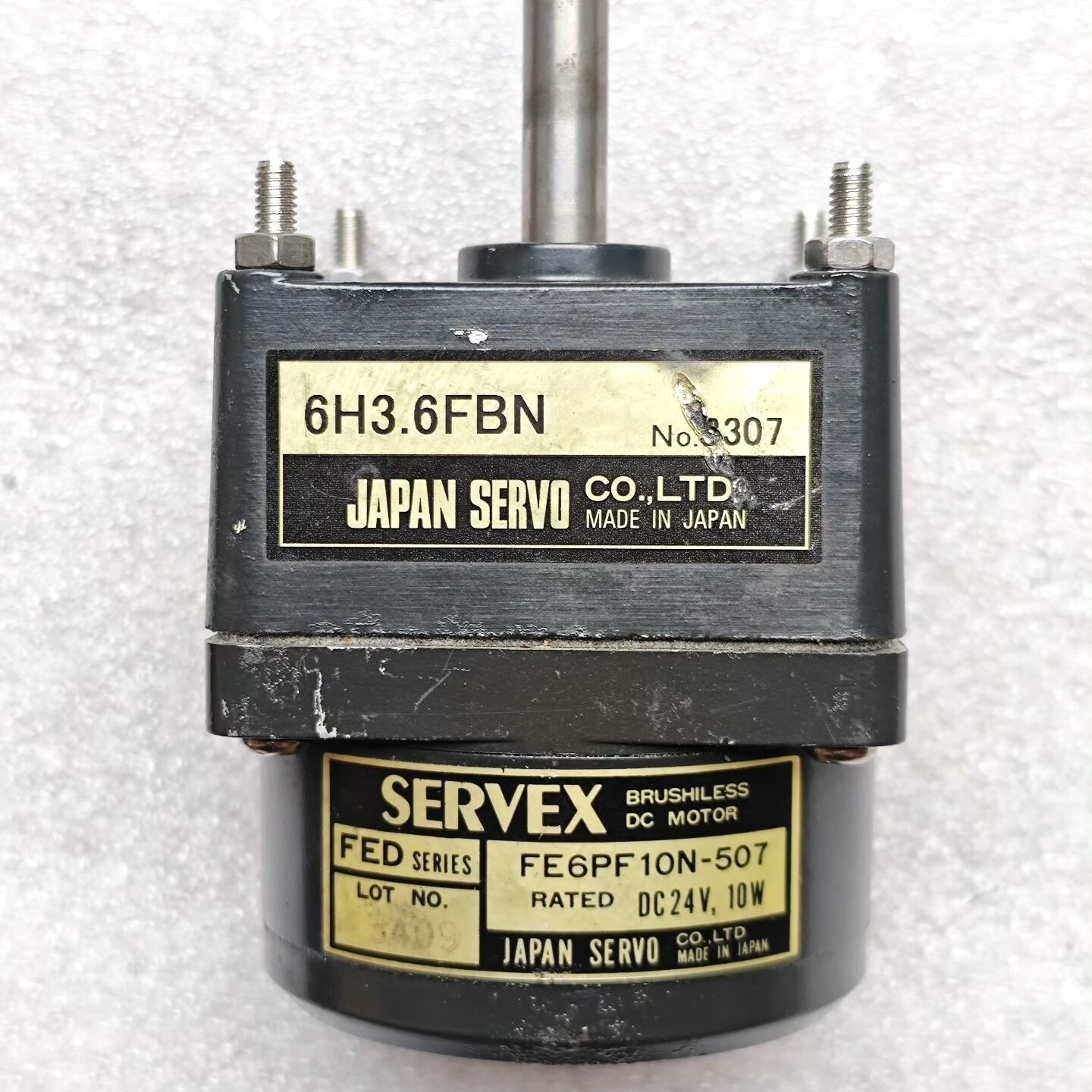 拆机进口SERVO/SERVEX无刷减速电机FE6PF10N询价