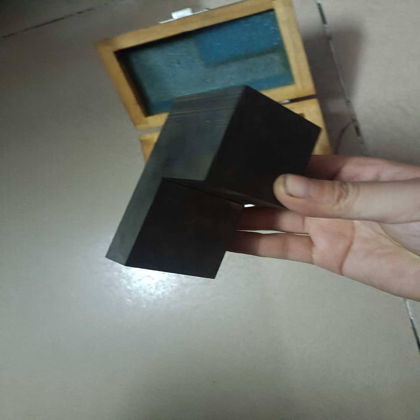 慢走丝校准块，没有使用几次（零零电子）