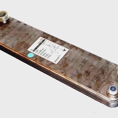 New WTI NP 510 Heat Exchanger 10 Plate 232 Psi NP510