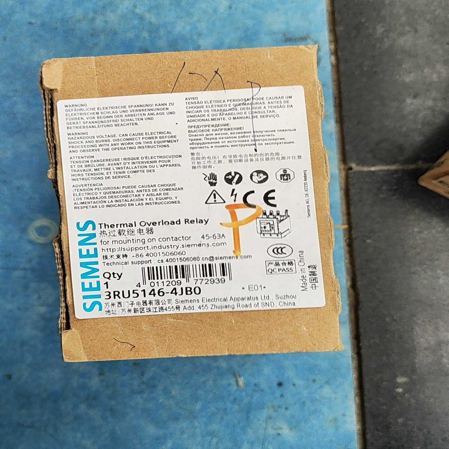 热继电器3RU5146-4JB0适用