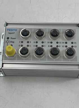 FESTO CPE16M12X25POL INPUT MODULE FESTO 175561 NEW