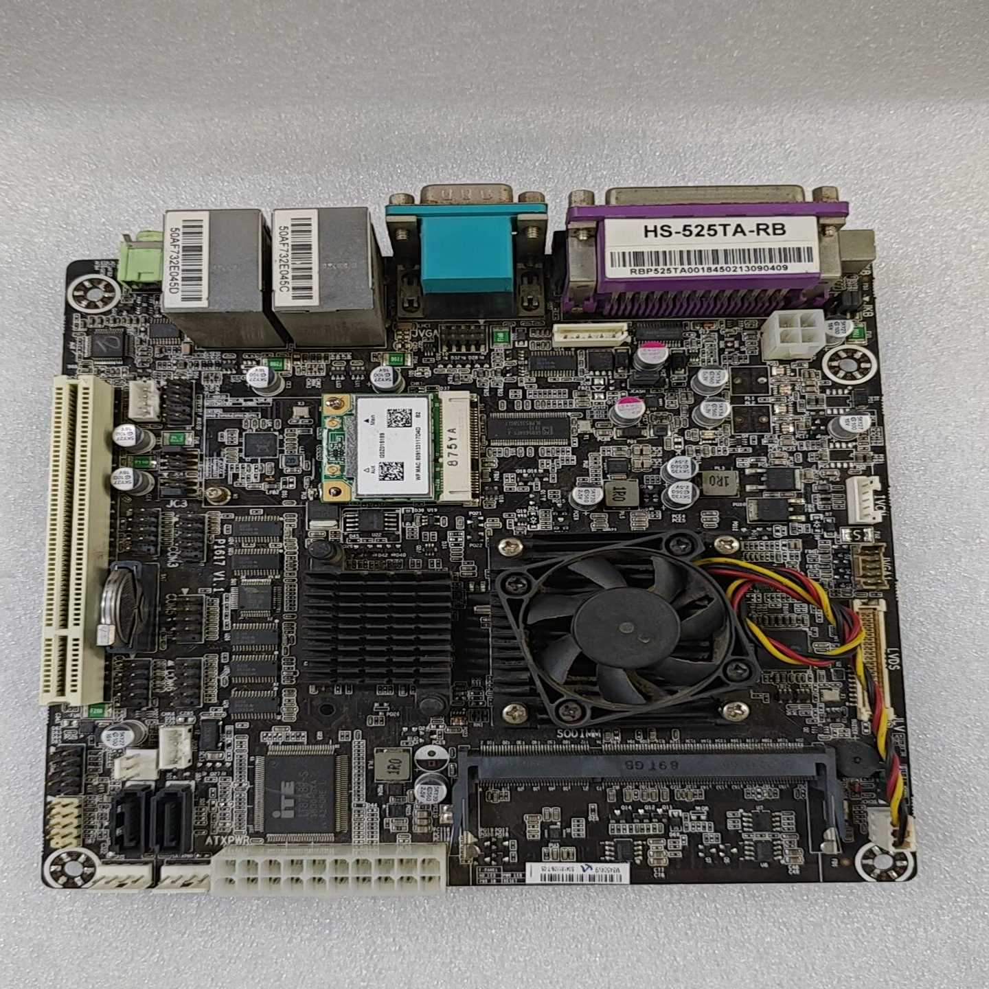 HS-525TA-RB收银机主板，拆机板功能正常，有六七片，--议价商品