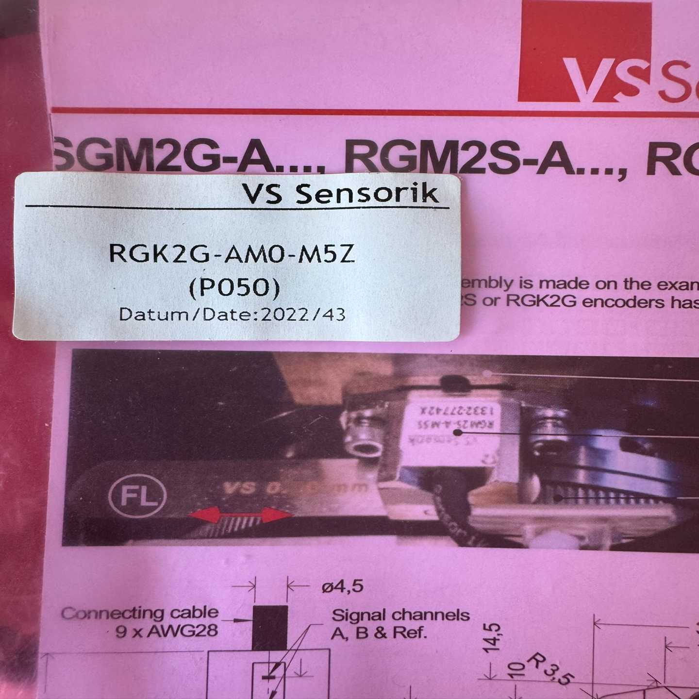 询价VSSensorik主轴编码器RGK2G-AM0-M5Z