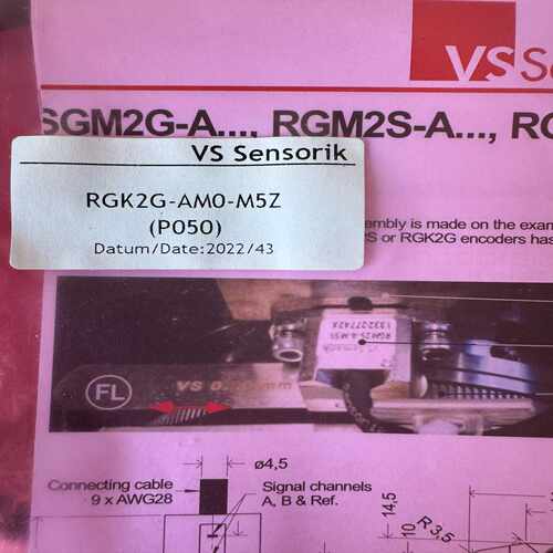 VSSensorik主轴编码器RGK2G-AM0-M5Z-议价