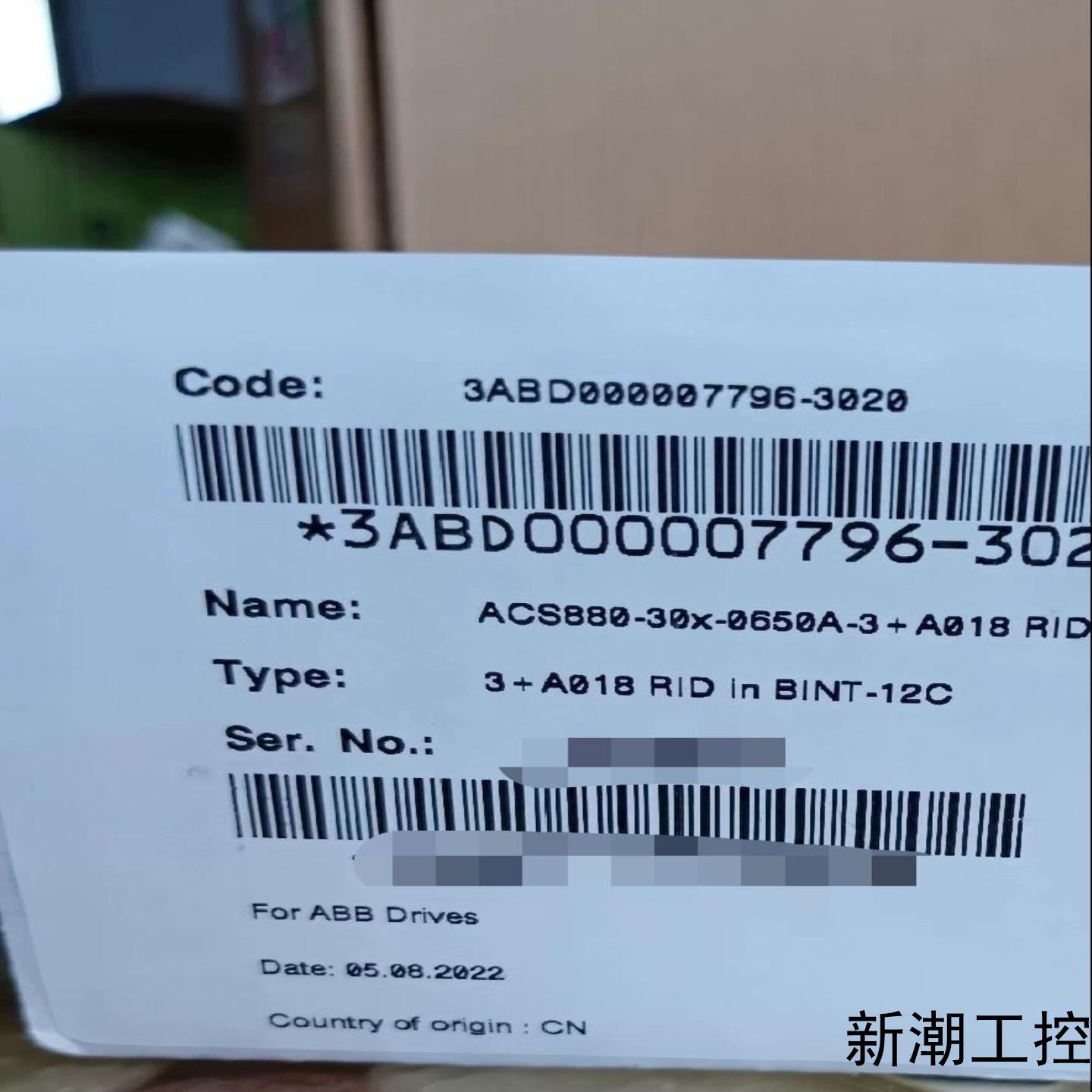ABB变频器BINT-12C全新原装正品议价商品