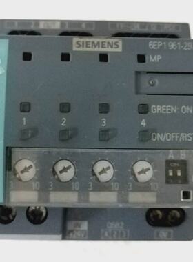 Siemens 6EP19612BA21 SITOP PSE200U 10A Selectivity Module