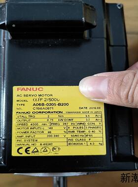 #电机FANUC 伺服电机aif25000议价商品