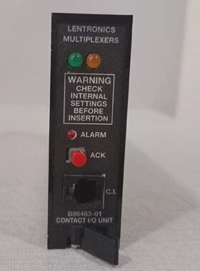 GE Lentronics B8646301 CONTACT IO UNIT  0878646302