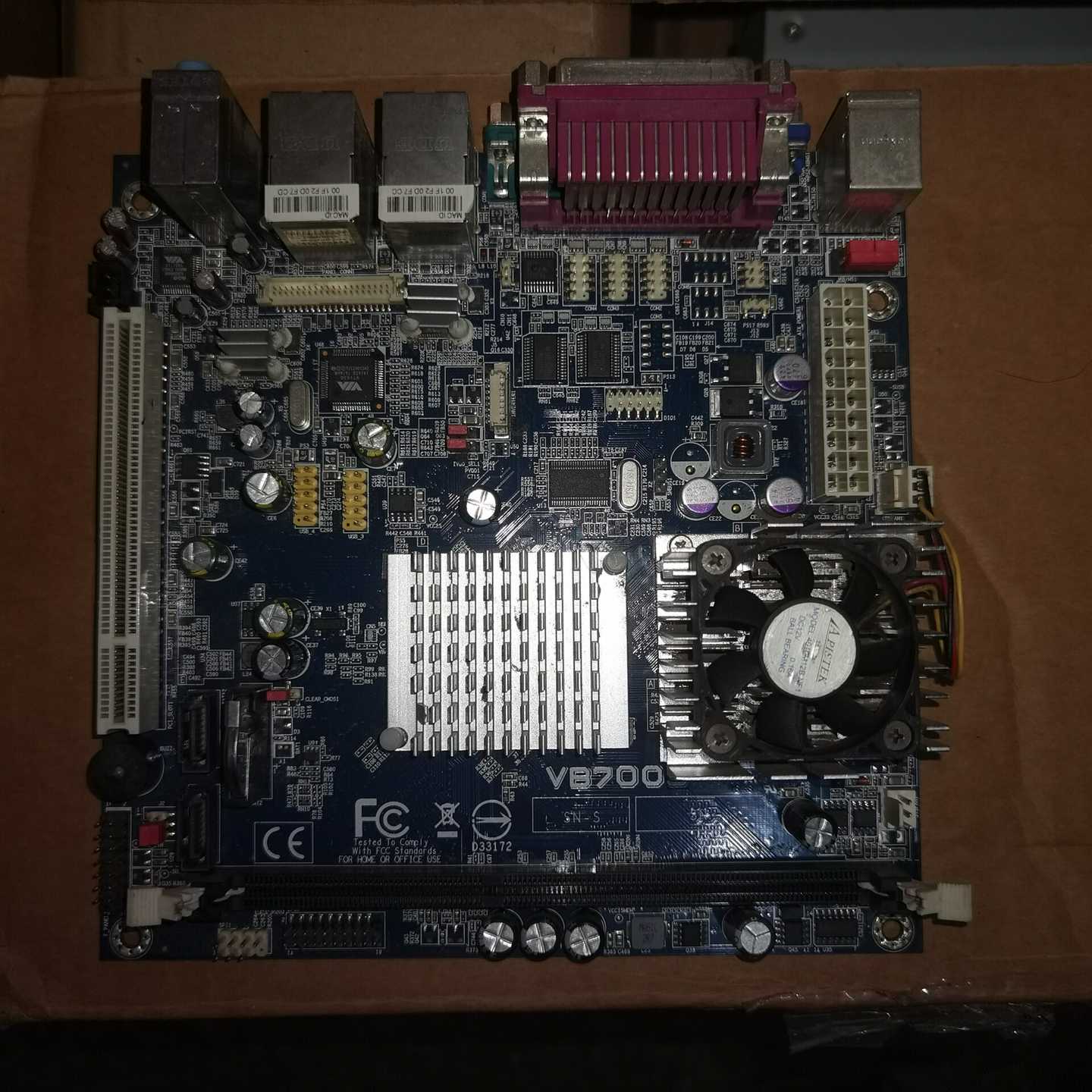 工控机双网卡主板。VB7009VB7007实物询价