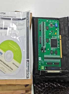 议价研华PCI1734全新带包装库存货，包装盒有些脏
