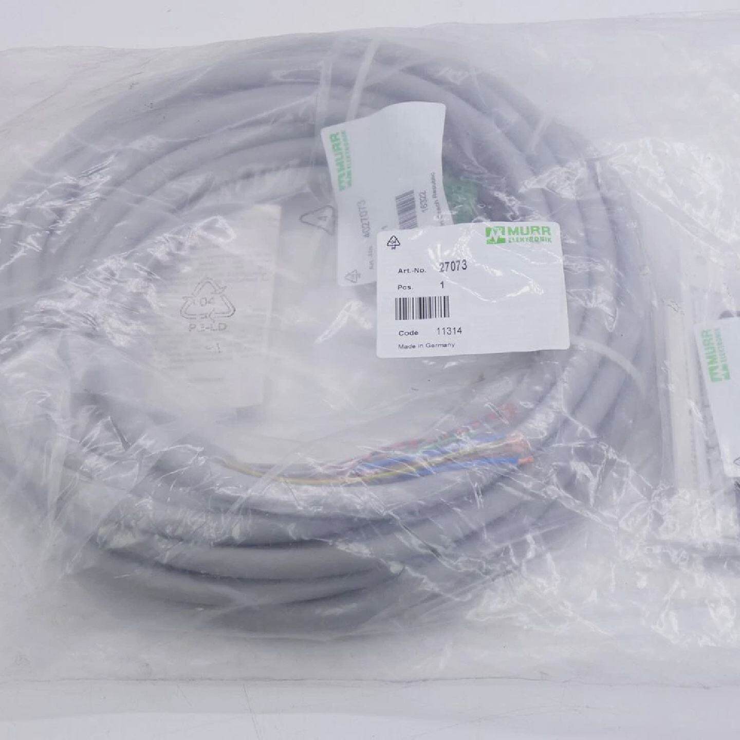 Murr Elektronik 27073 aus 4027073 Kabel mit Stecker  27114 V - 实物图