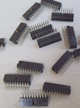 SAMTEC LS211001LDRA2 SOCKET 2MM RA 20POS  15PCS  NEW  FREE S