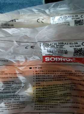 索迪龙SODRON接近开关/光电开关BT36-20BLA2询价