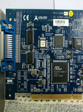 ADLINK凌华PCI-3488功能测试ok，放心购买（零零电子）