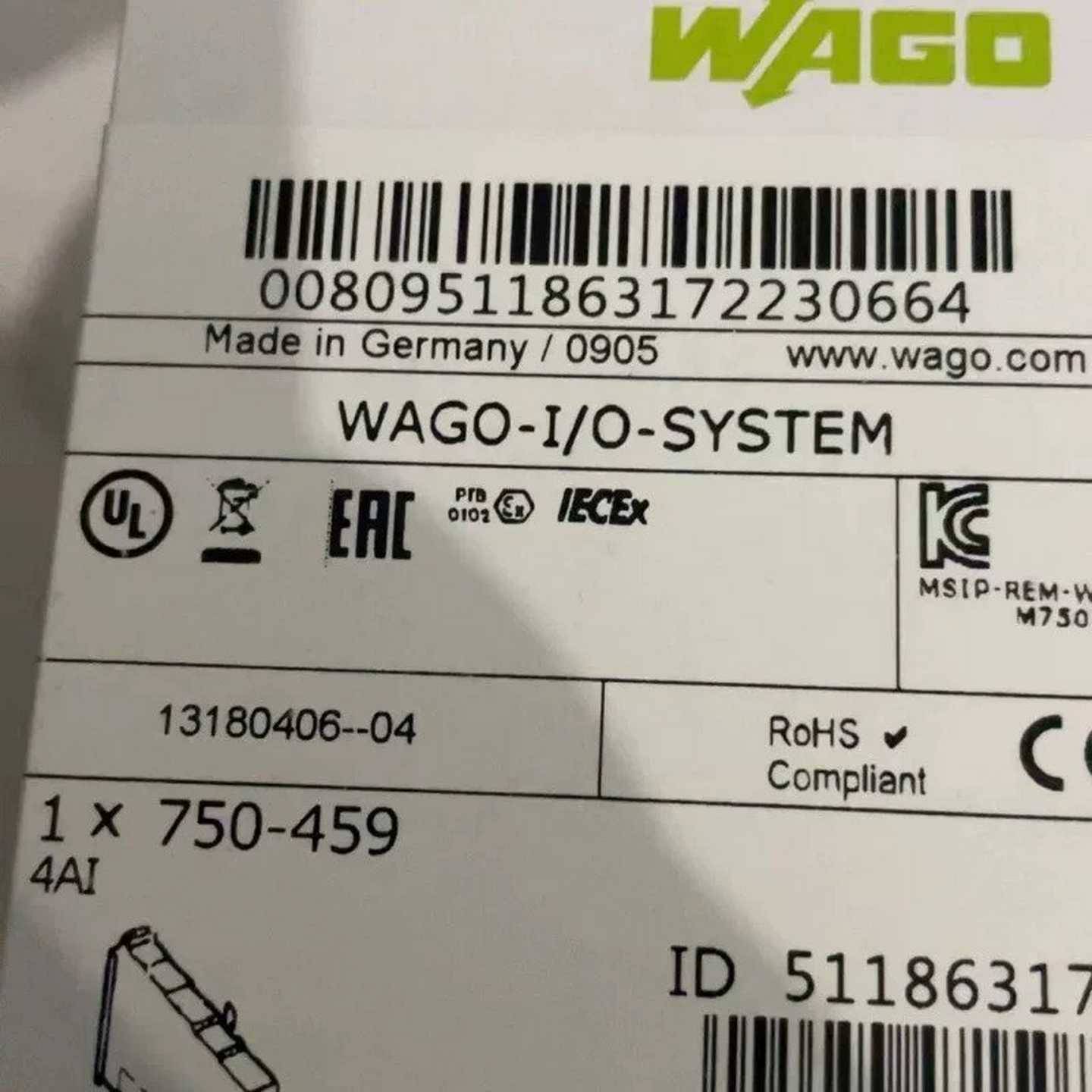 万可WAGO750-459，750-559PLC模块，询价