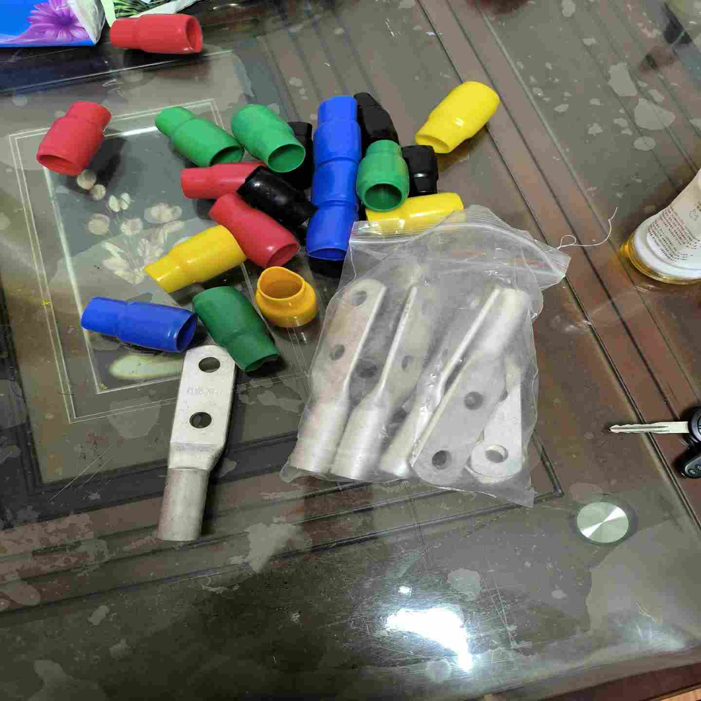 议价工程剩余二套全新未使用pSC2双孔铜鼻子中心孔距45MM现货/